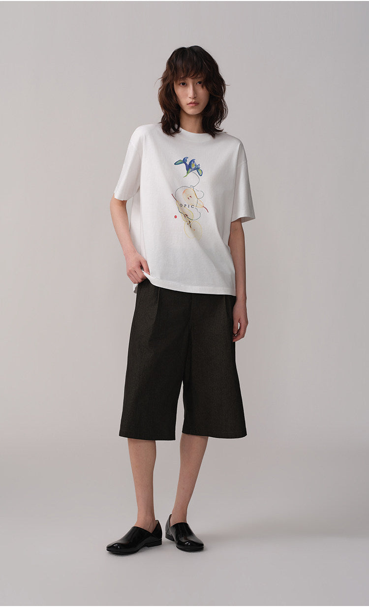 Retro casual shorts