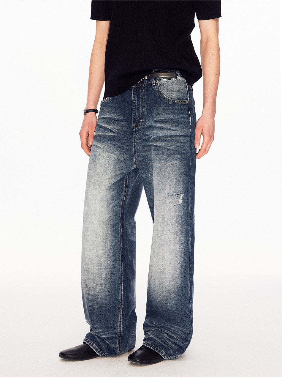 High Street Distressed Jeans