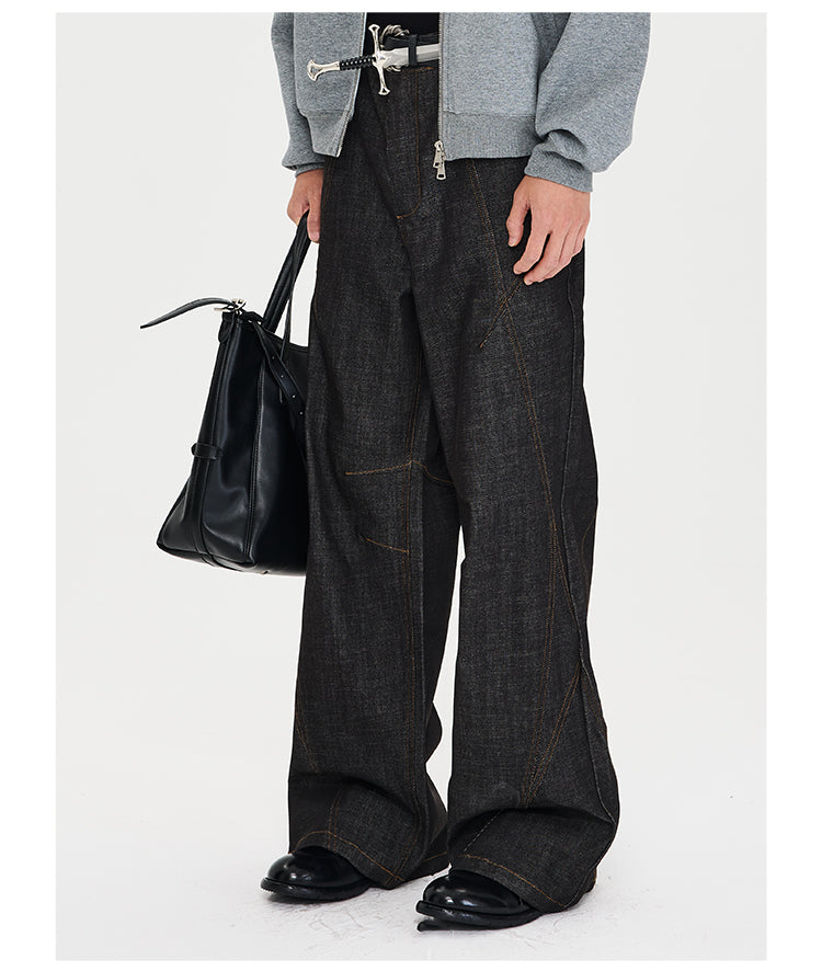 Metal Zipper Shoulder Bag