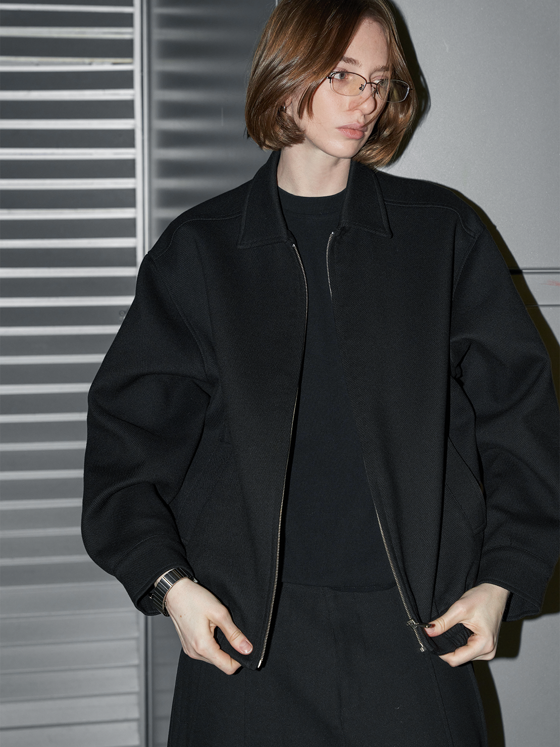 Oversized Lapel Jacket