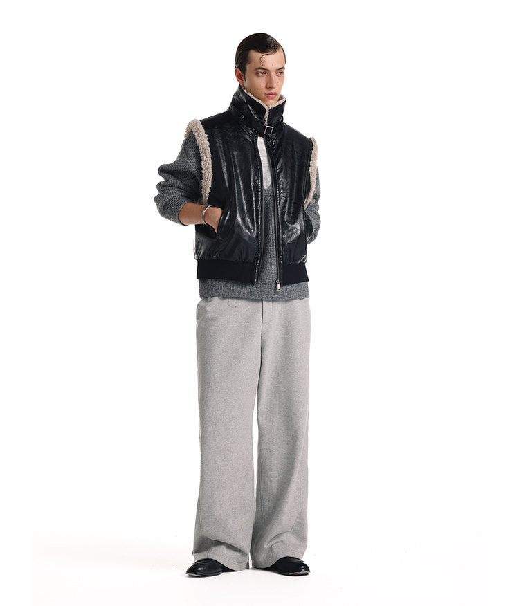 Vintage Stand Collar Vest