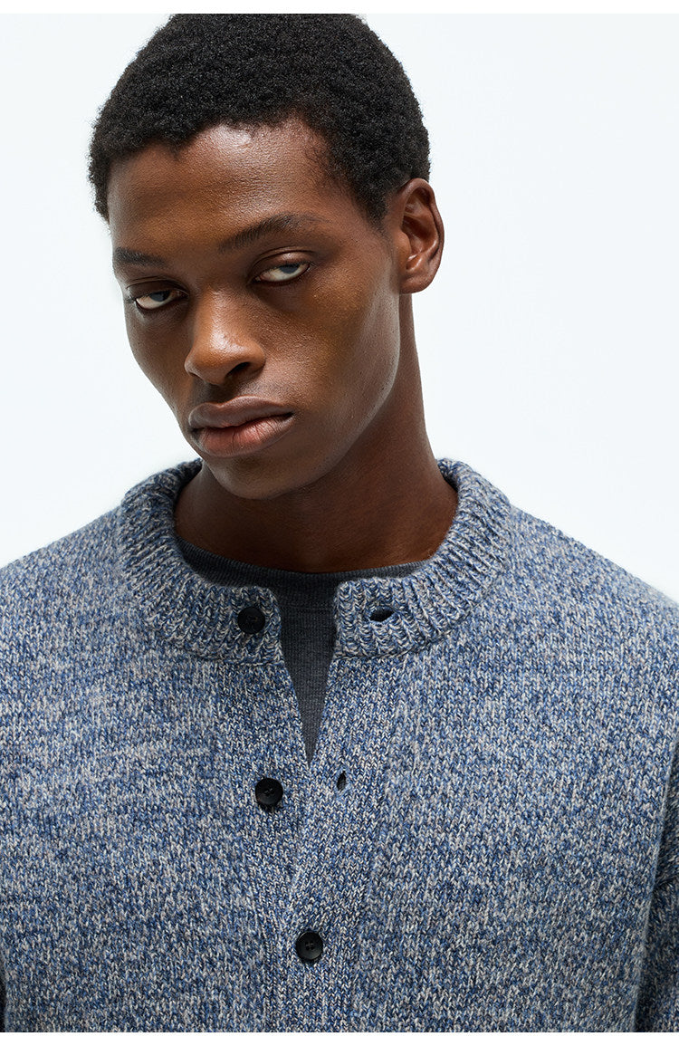 Merino Wool Blend Cardigan