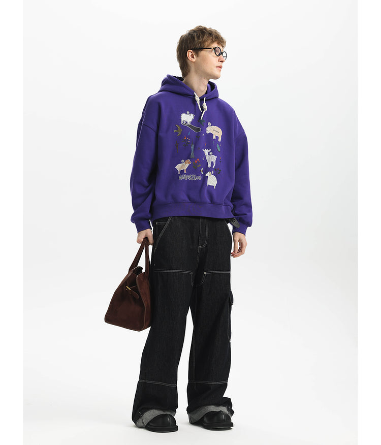 Printed Anti-Static Hoodie