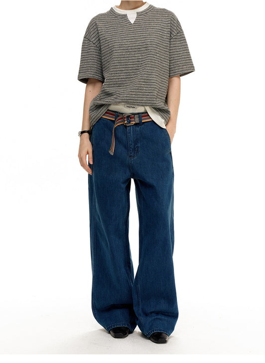 Heavyweight Wide Straight-Leg Jeans