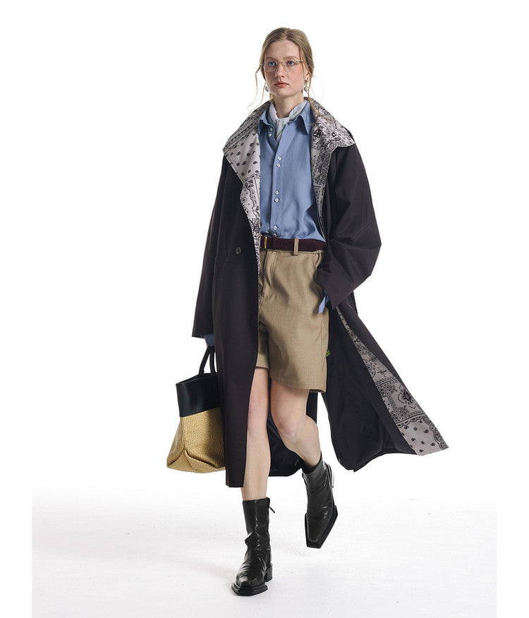 Vintage Long Trench Coat