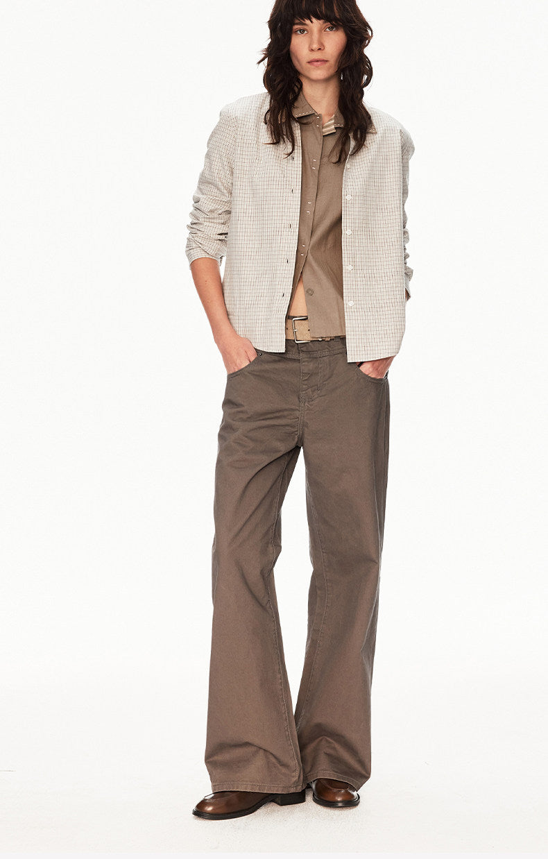 Loose-fit casual pants