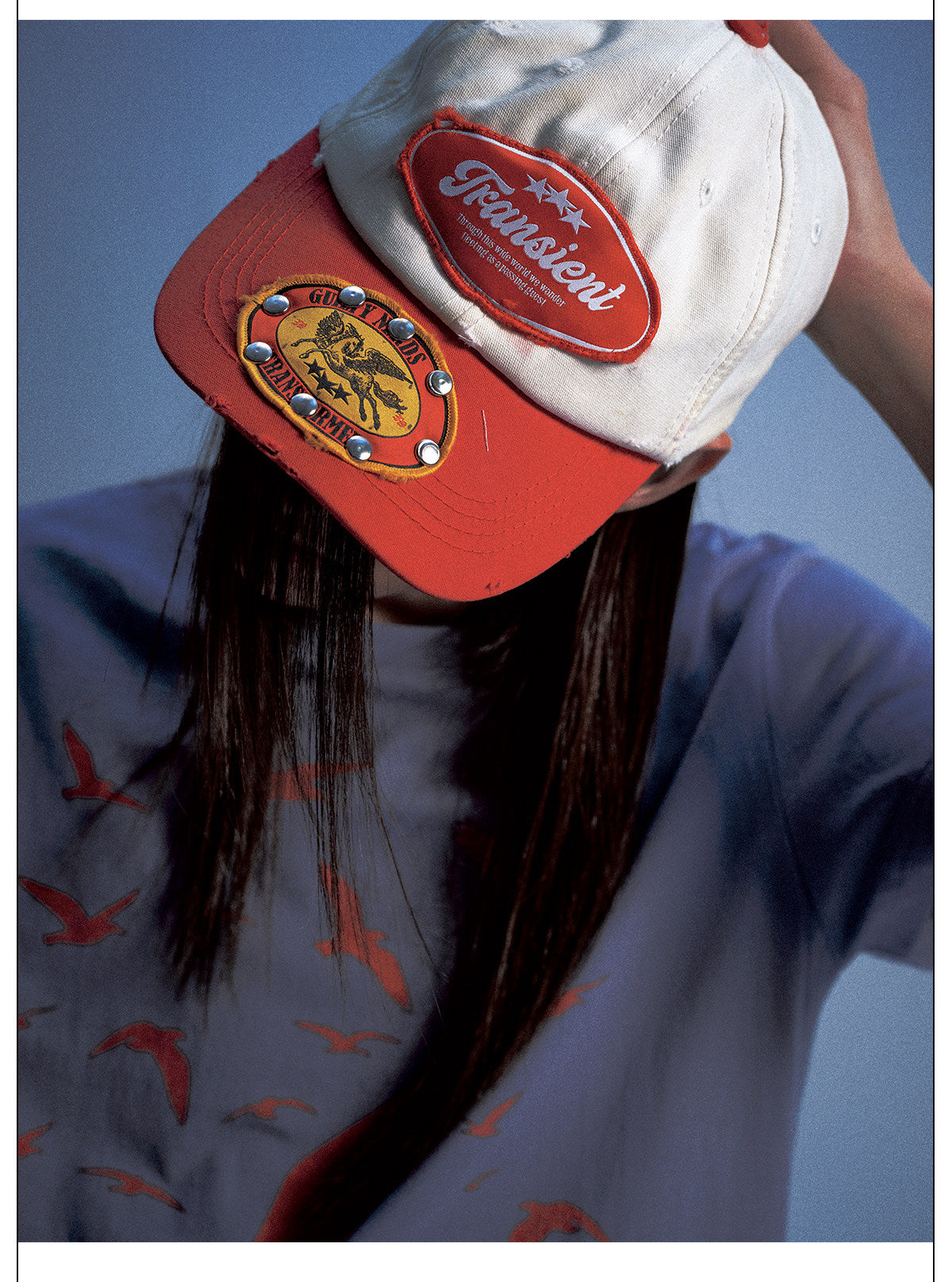 Pegasus Cap with Printed Badge