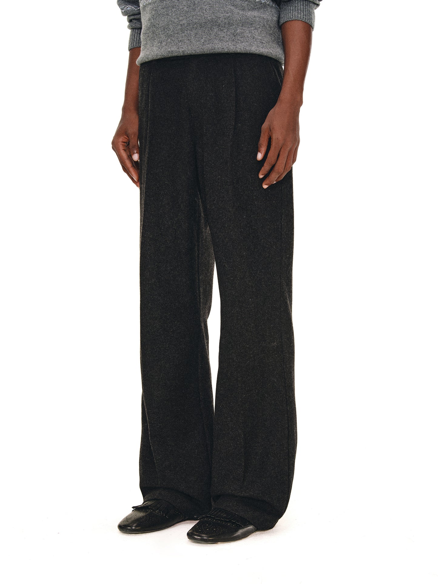 100% Wool Casual Pants