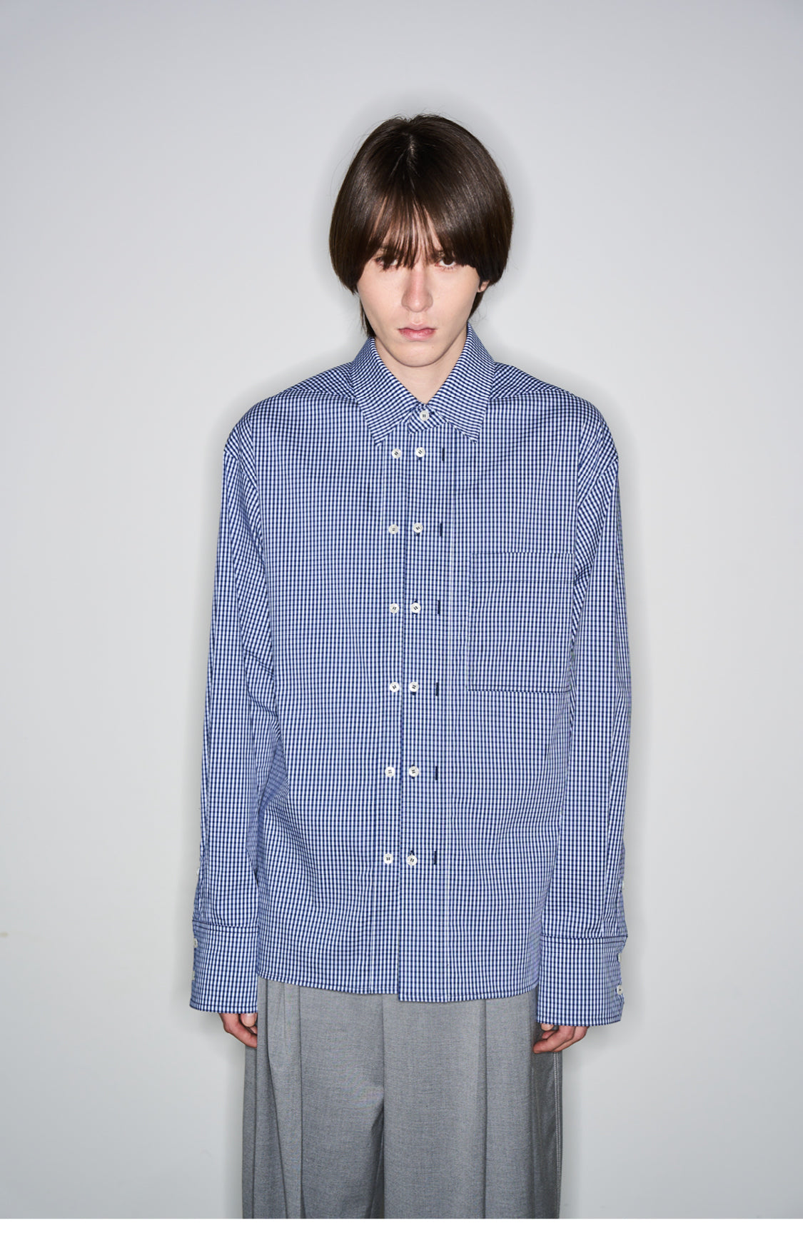 Double-breasted shirt