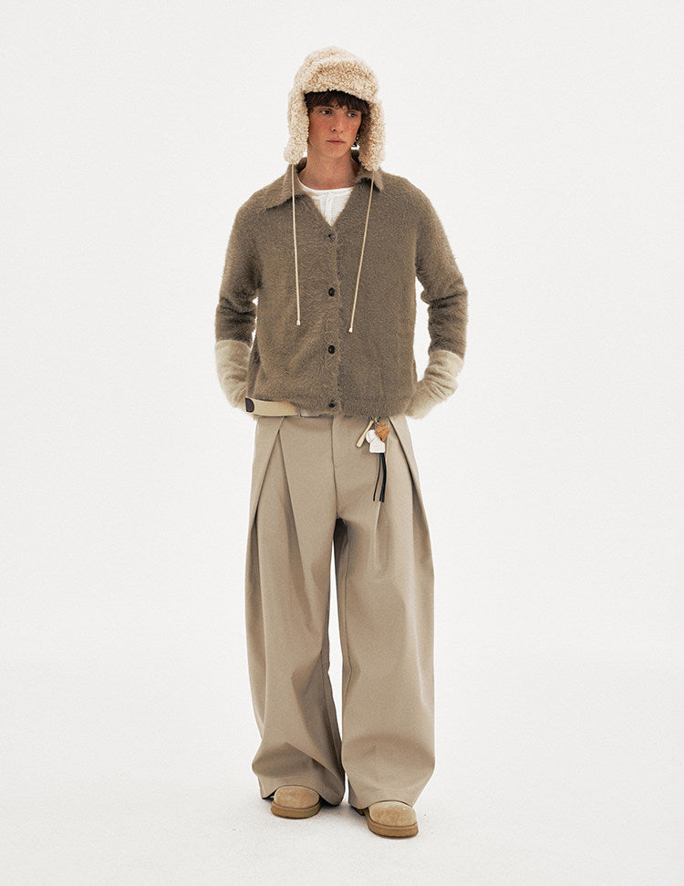 Relaxed Style Soft V-Neck Cardigan