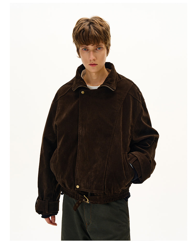 Short-length Stand Collar Jacket