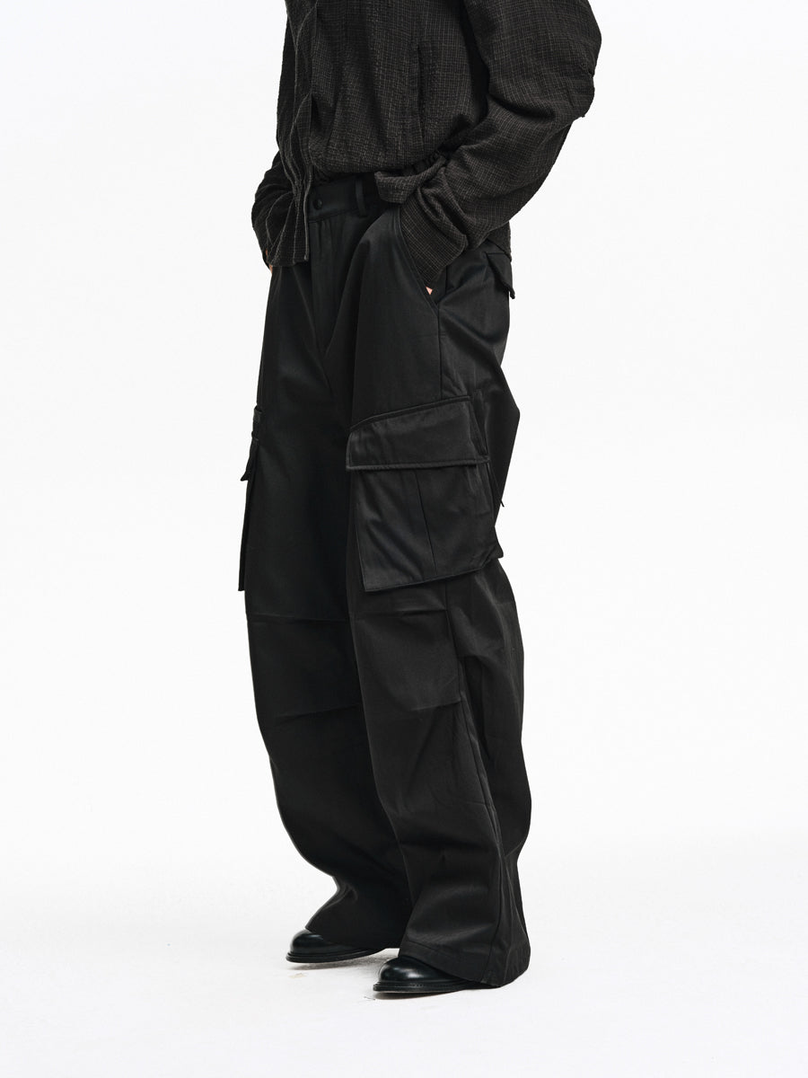 Multi-Pocket Casual Pants