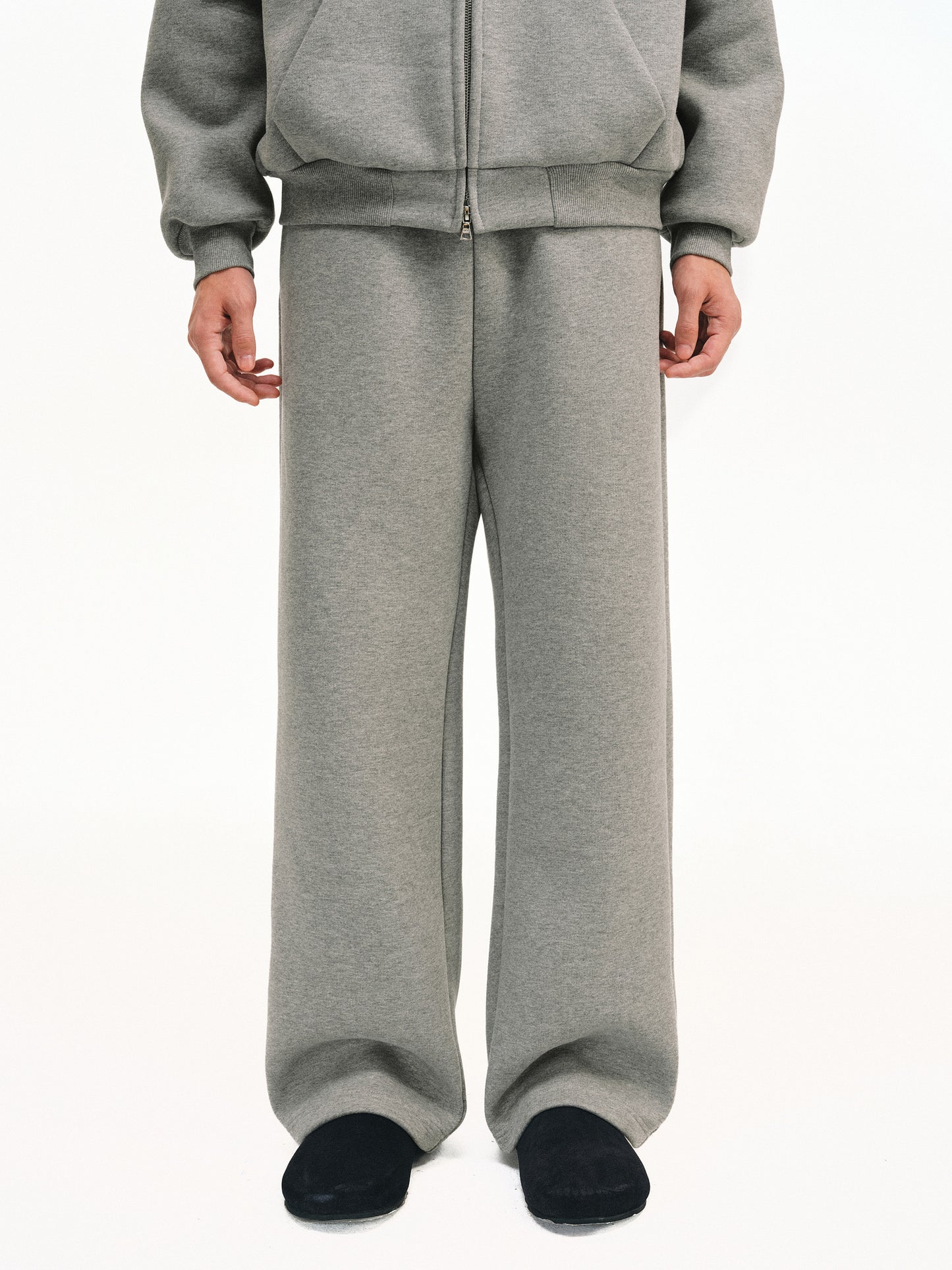 Heavy-textured sweatpants