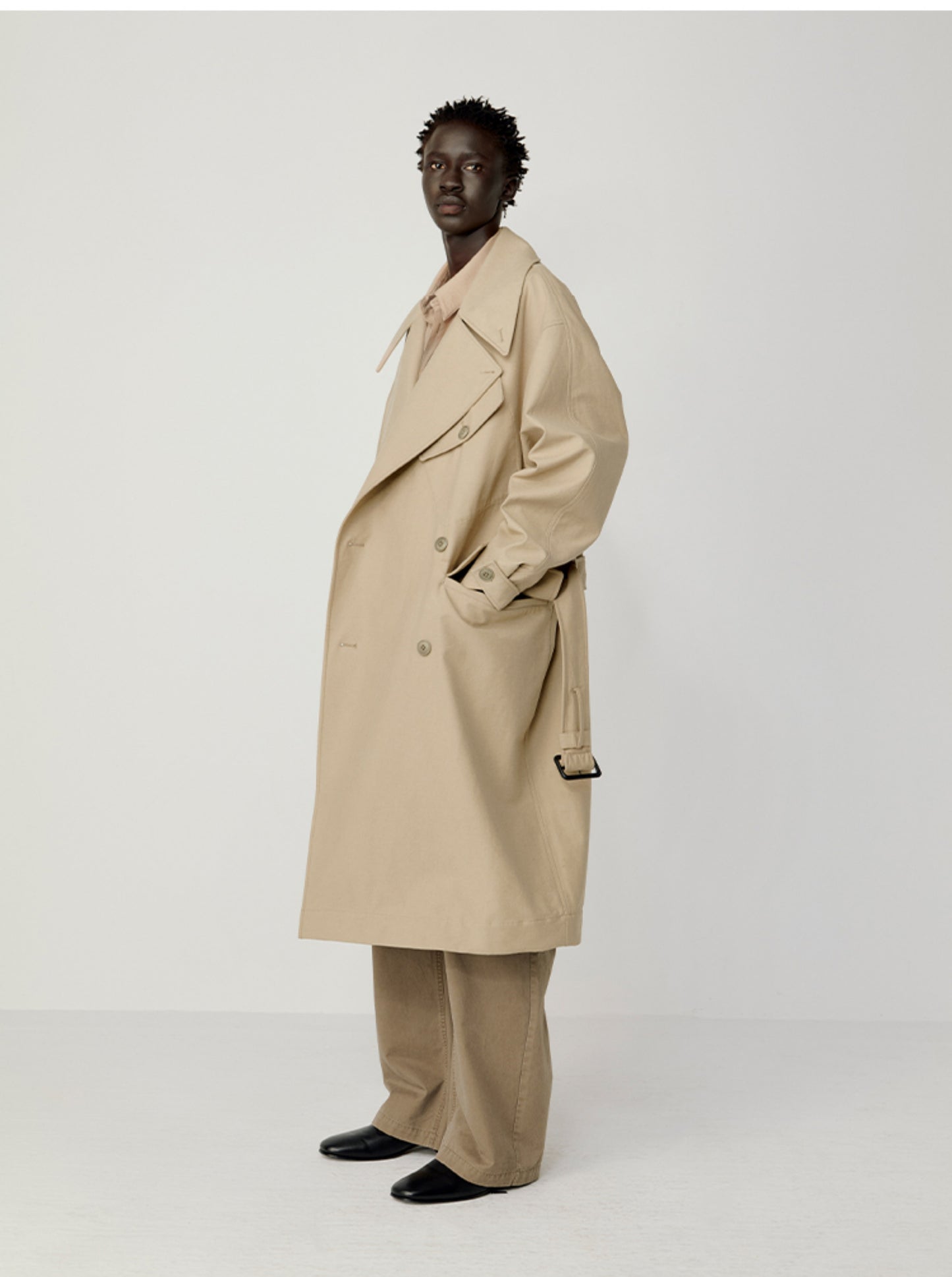 Oversized trench coat