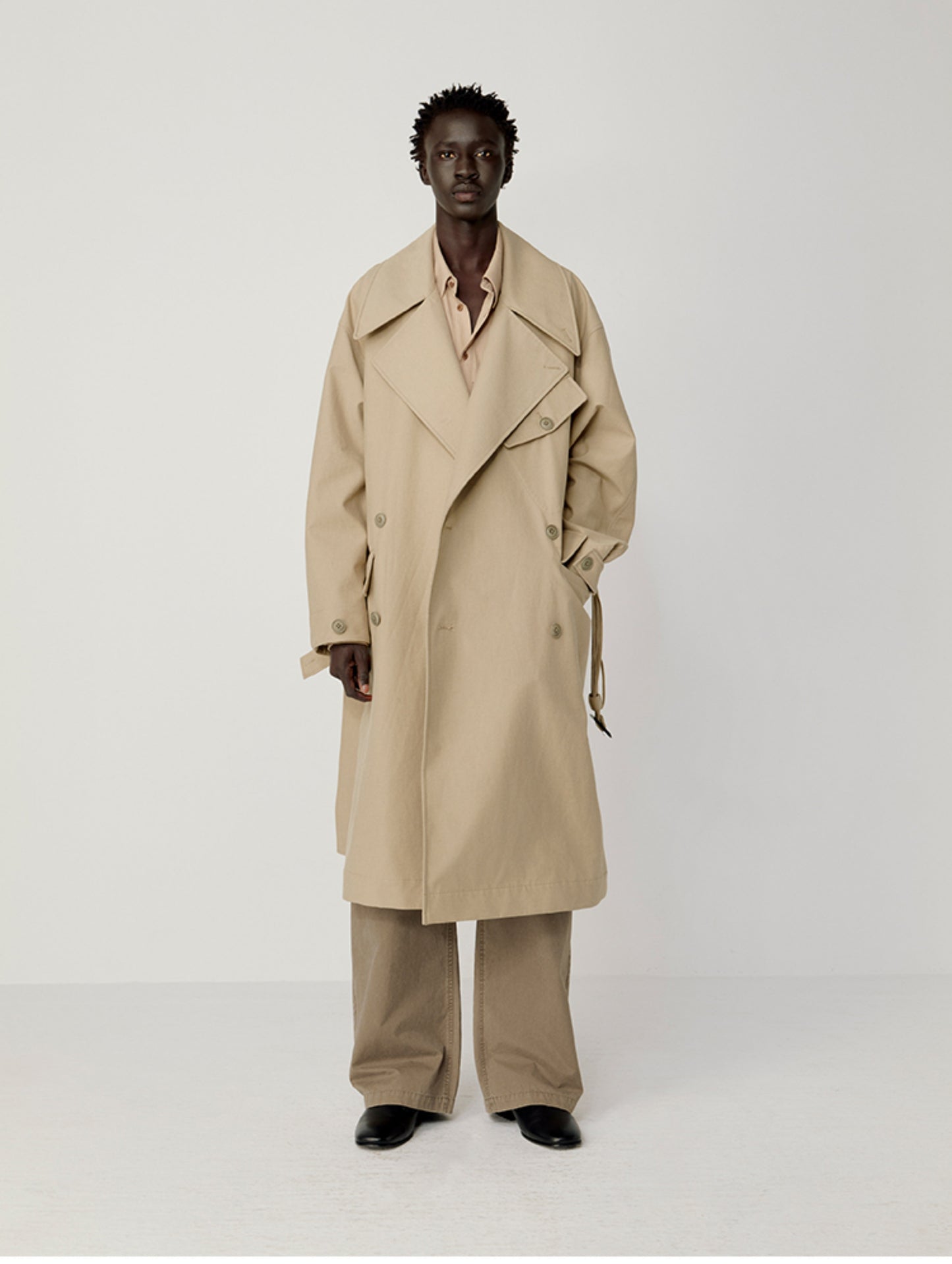 Oversized trench coat