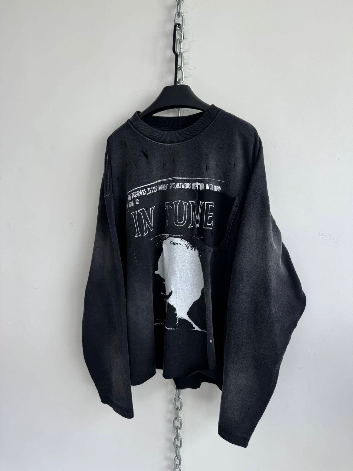 Water-Washed Print T-Shirt