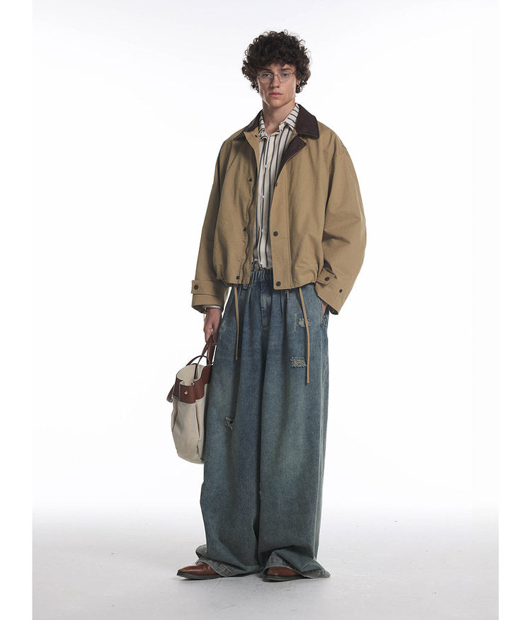 Drawstring Casual Jacket