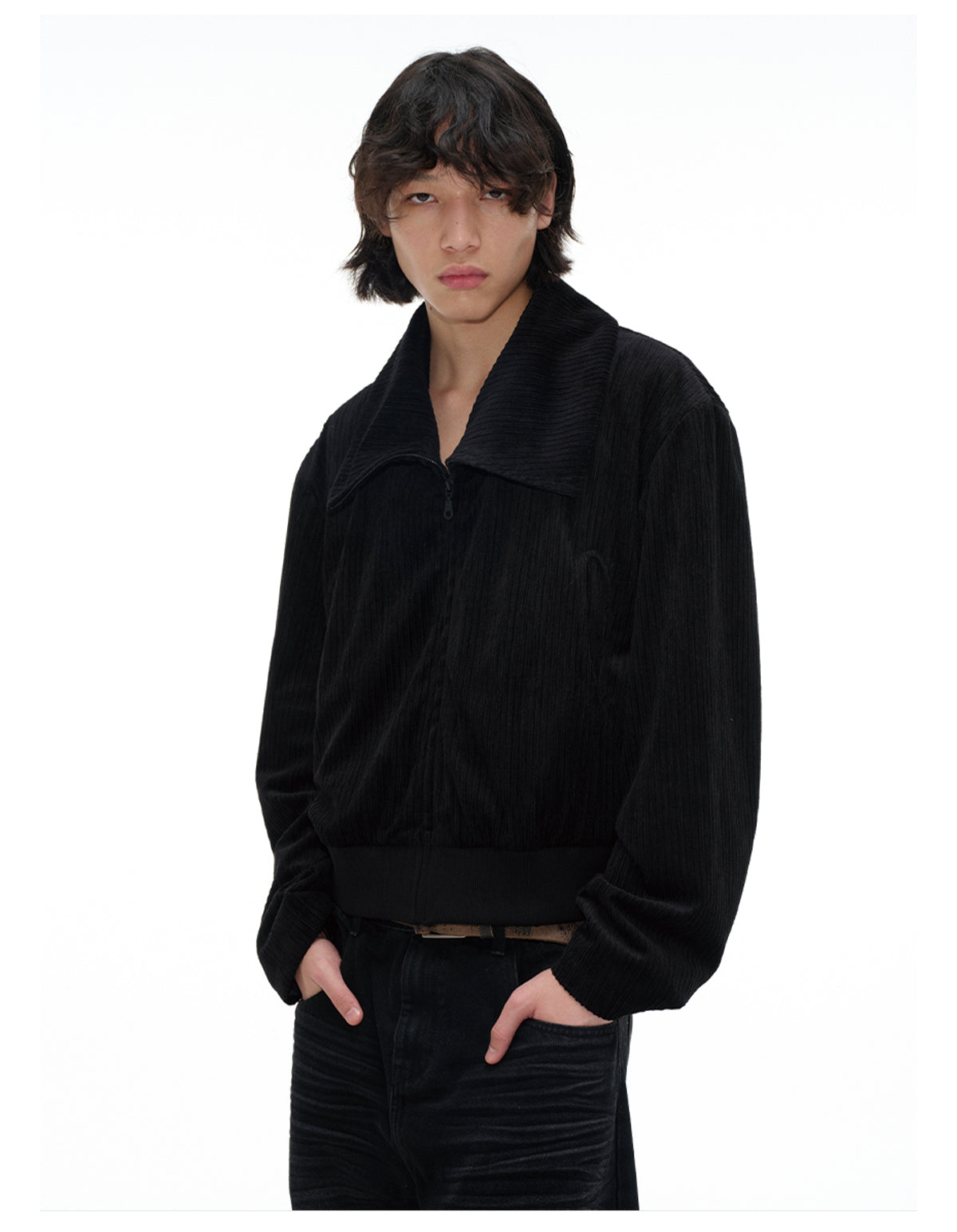 Stand-up collar jacket