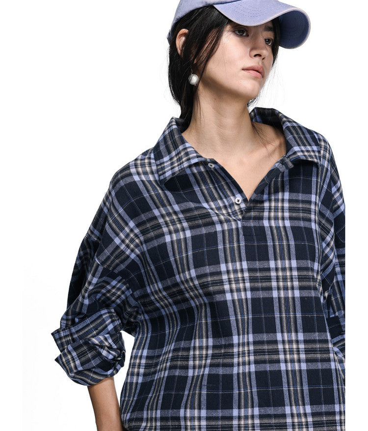 Unisex Open-Neck Shirt