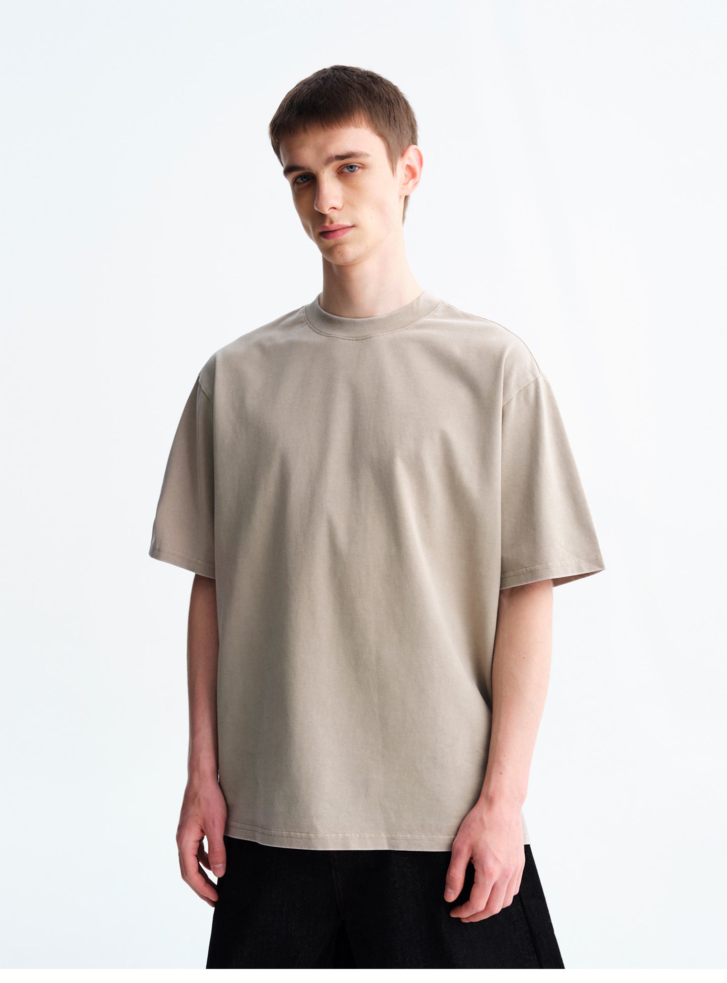Distressed Cotton T-Shirt
