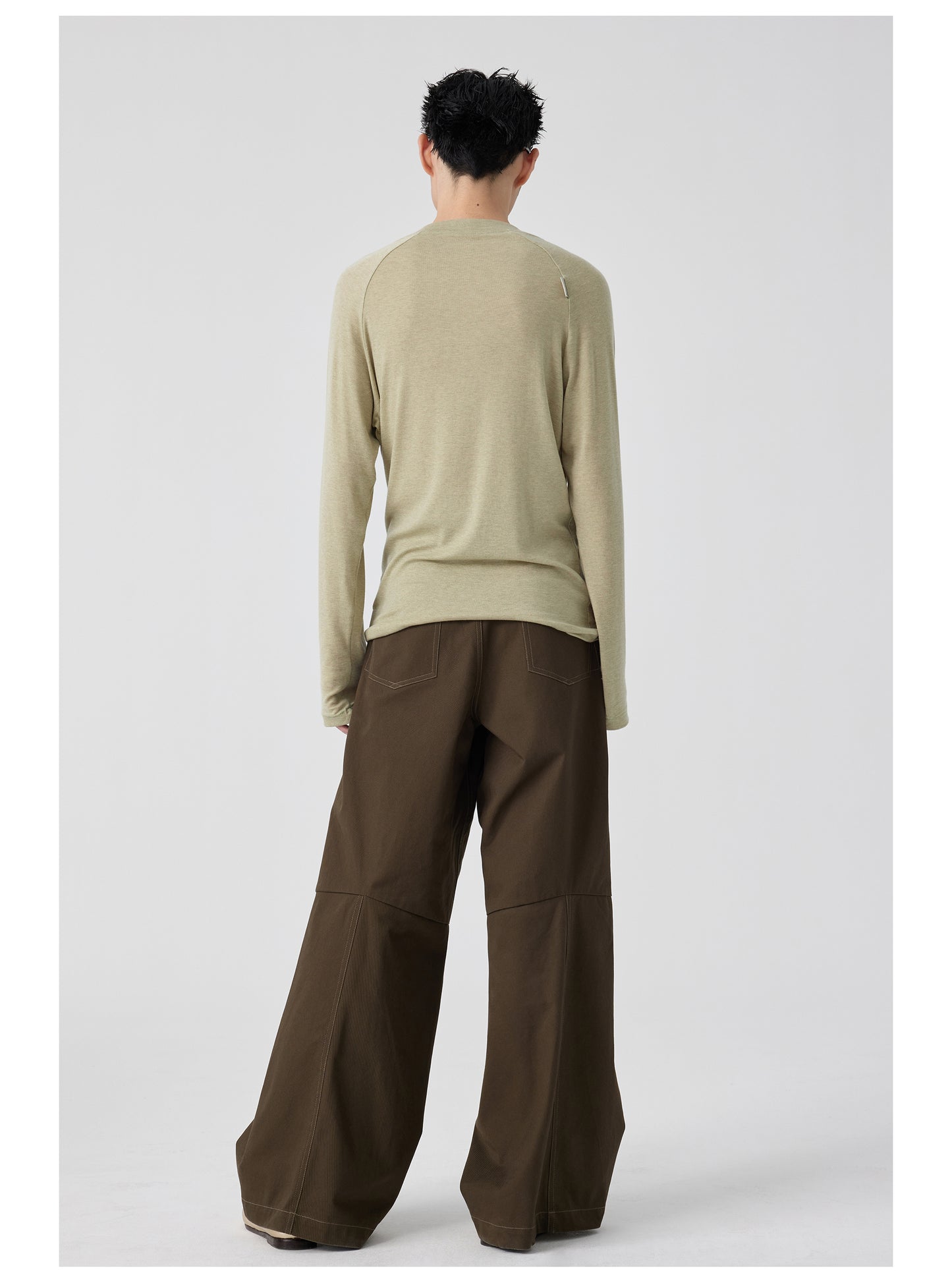 Large Fit Casual Pants