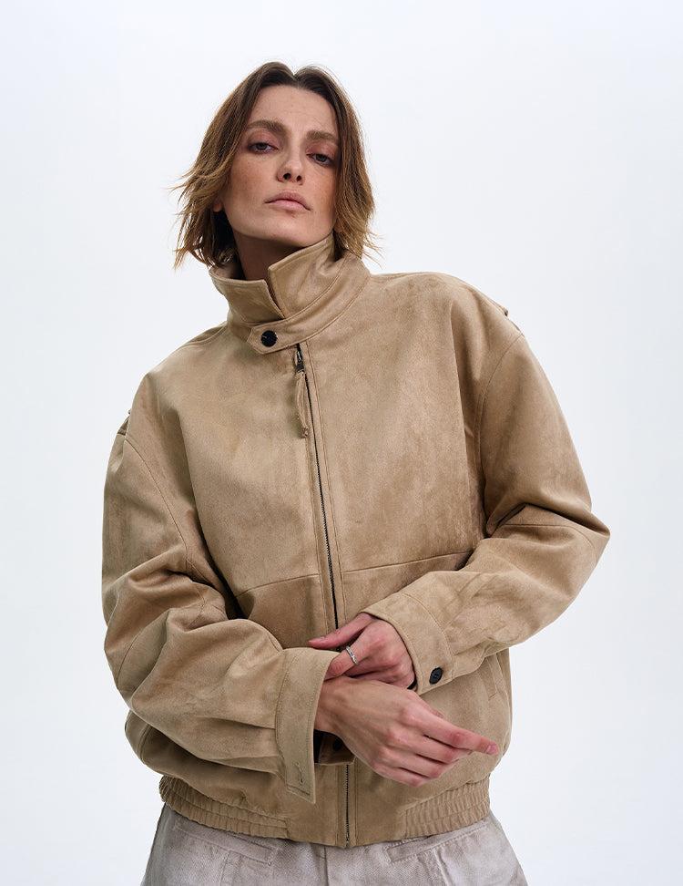 Retro Suede Jacket