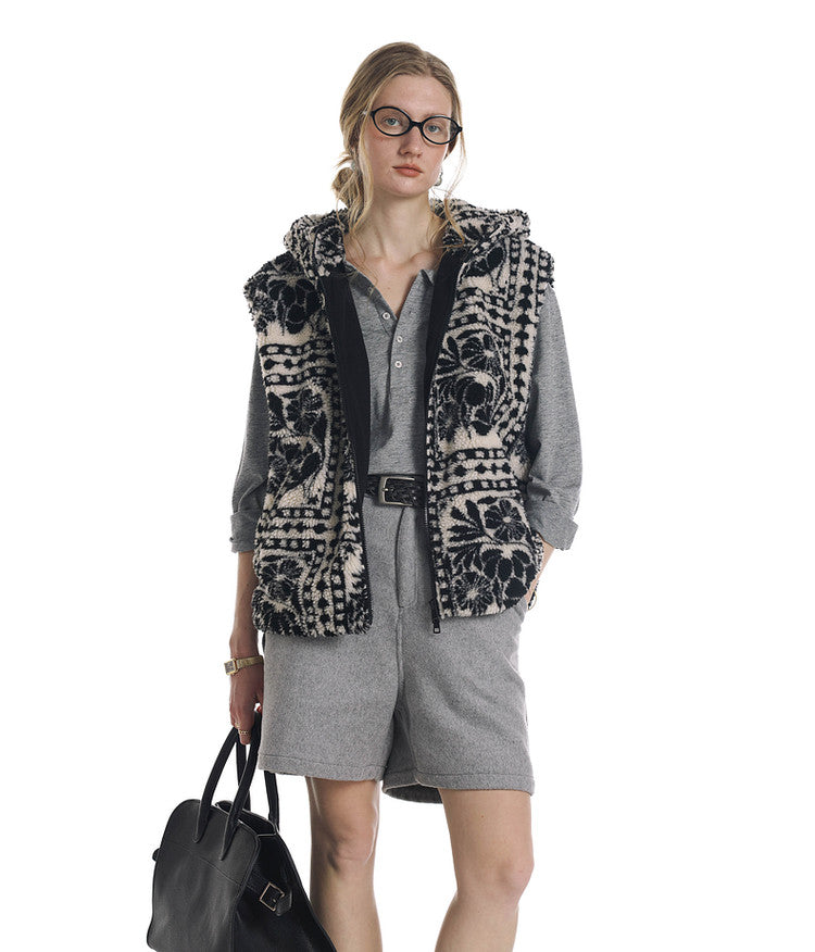 Fleece Hooded Vest