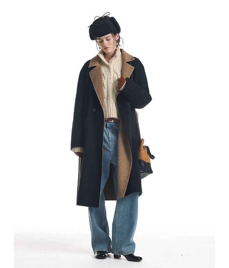 Reversible Heavyweight Wool Coat