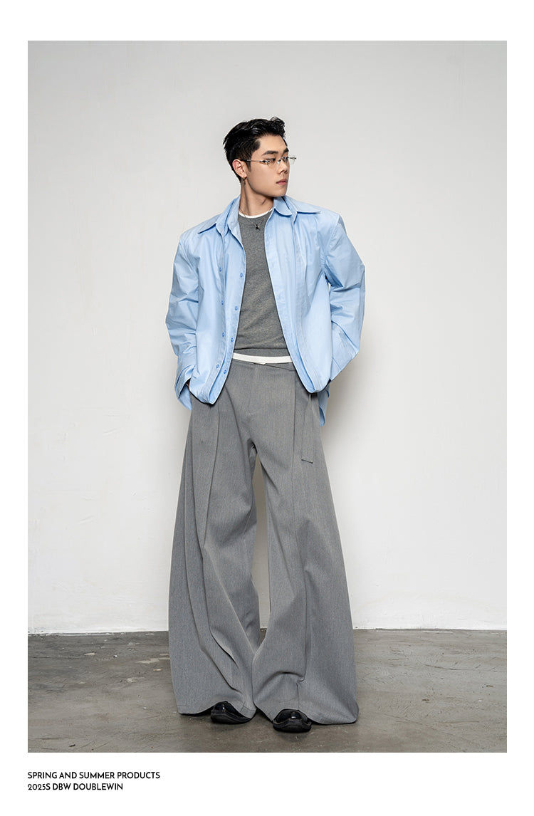 Fake Two-Piece Shirt