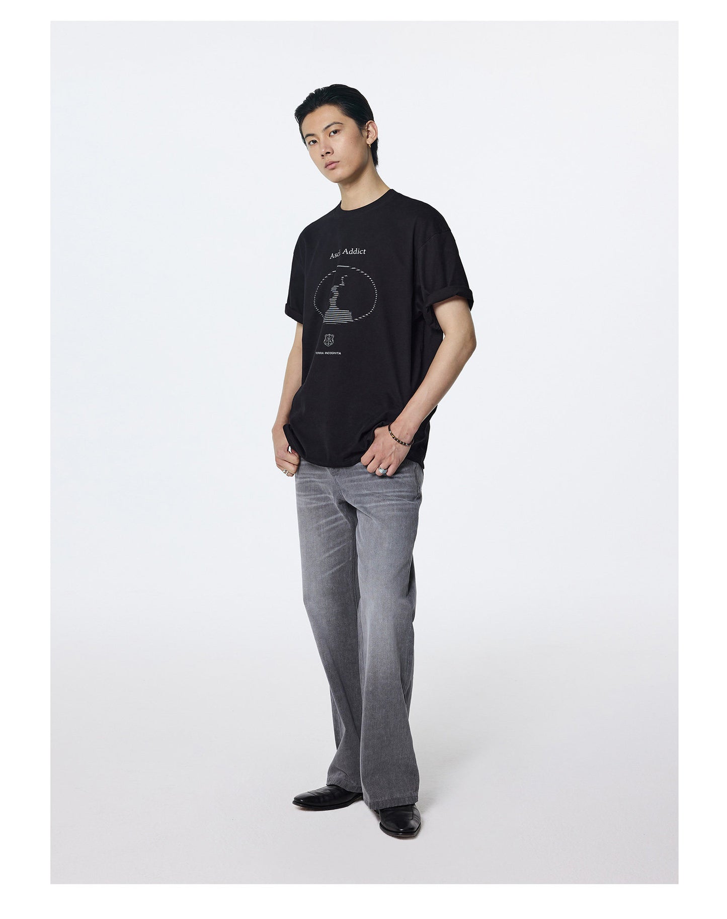 Quick-Dry Printed Round-Neck T-Shirt