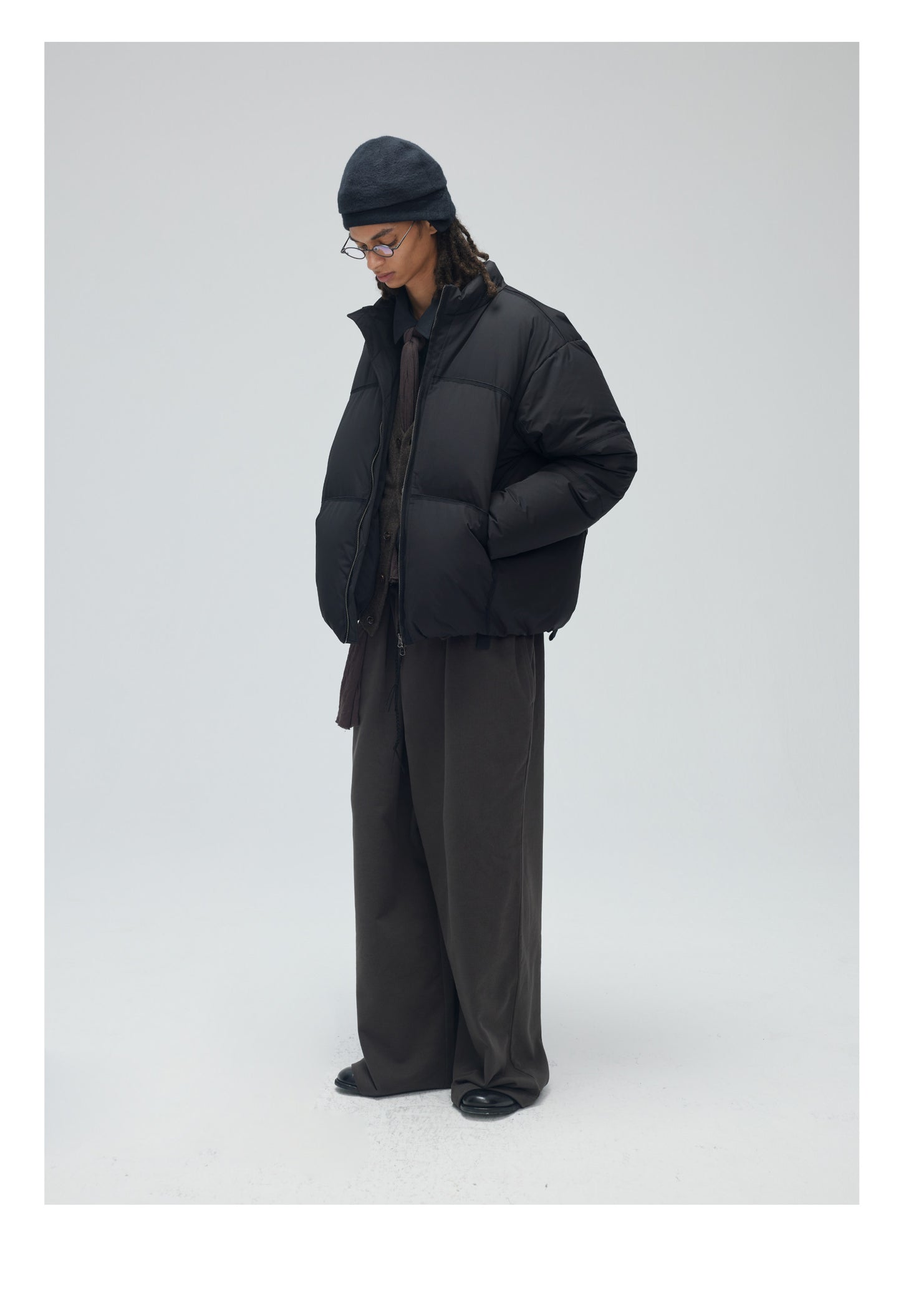 Multi-Pocket Down Jacket