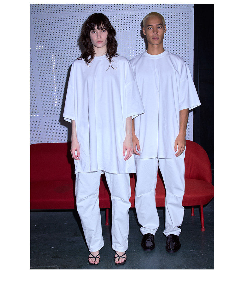 100% Cotton Extra-Long Oversized T-Shirt