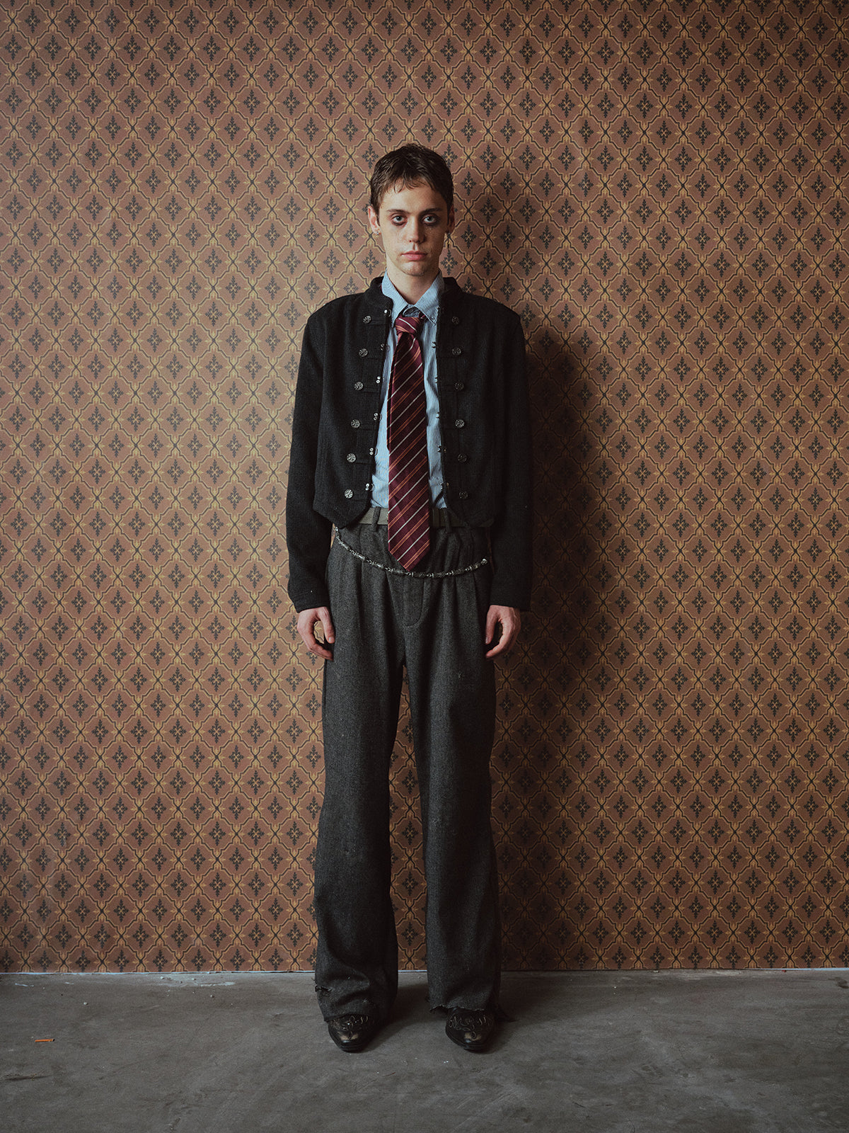 Napoleon Breasted Cropped Jacket