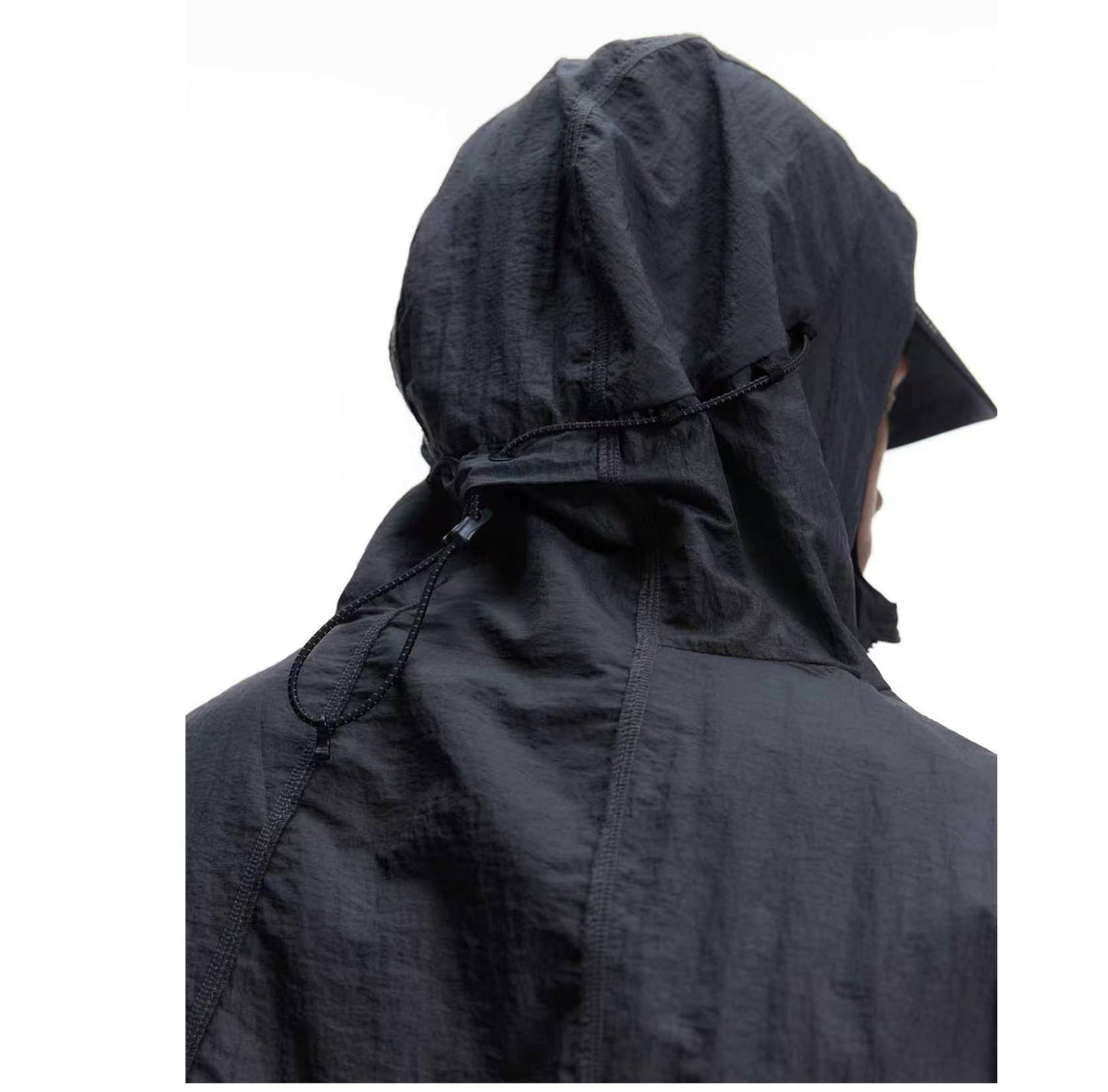 Color-Block Water-Repellent Sun Protection Jacket