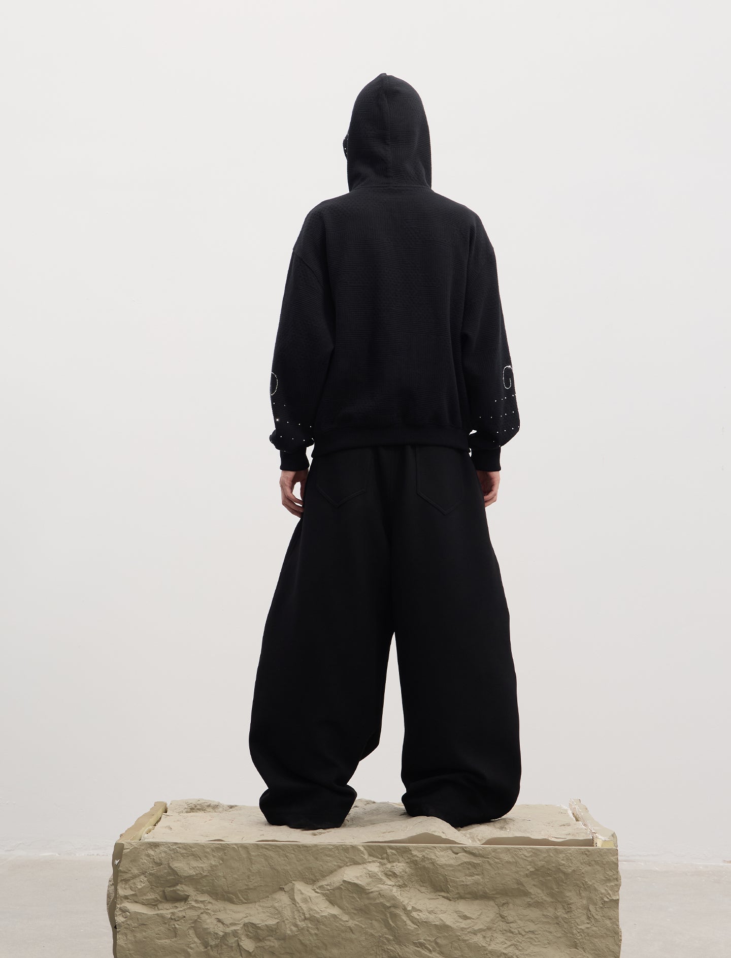 Machete Silhouette Baggy Pants