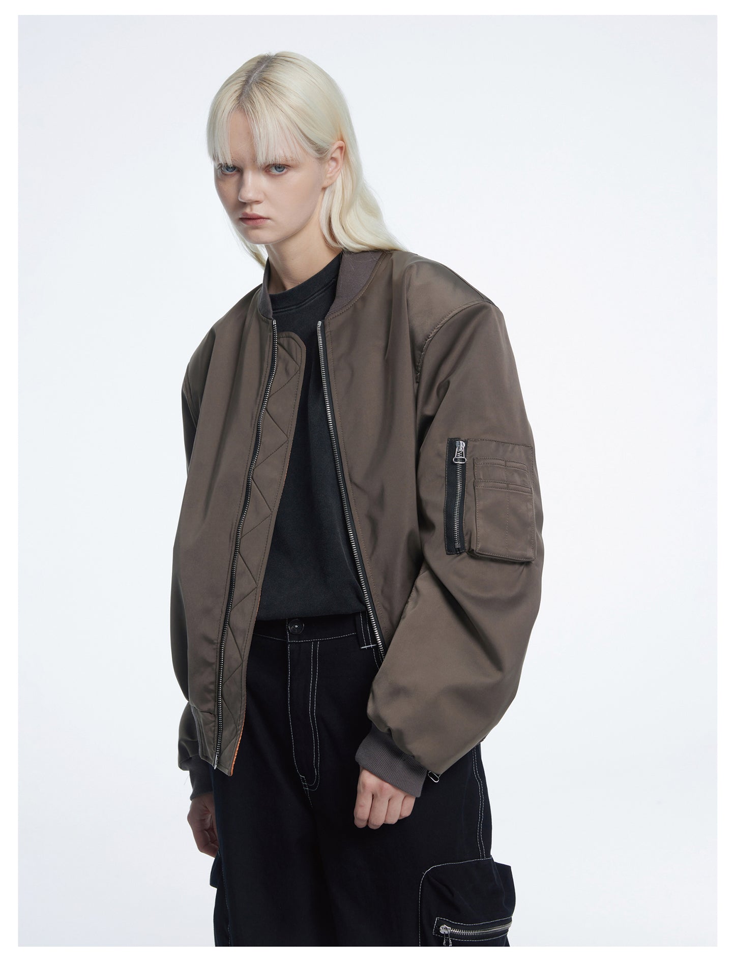 Small Silhouette Short Unisex MA1 Jacket