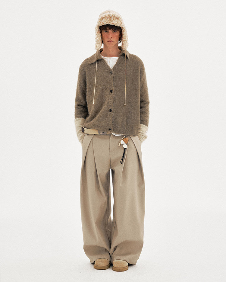 Relaxed Style Soft V-Neck Cardigan