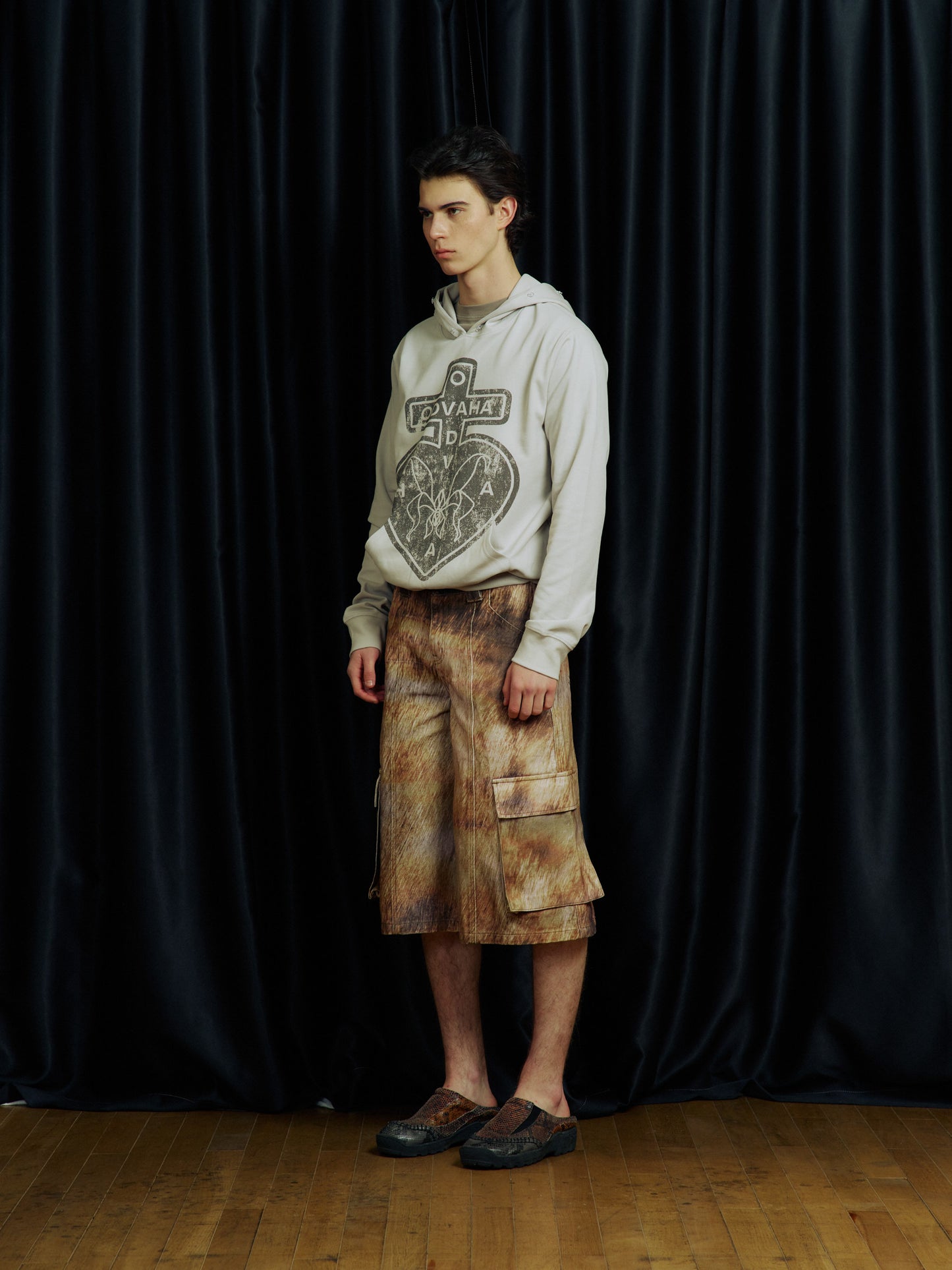 3D-Printed Denim Shorts