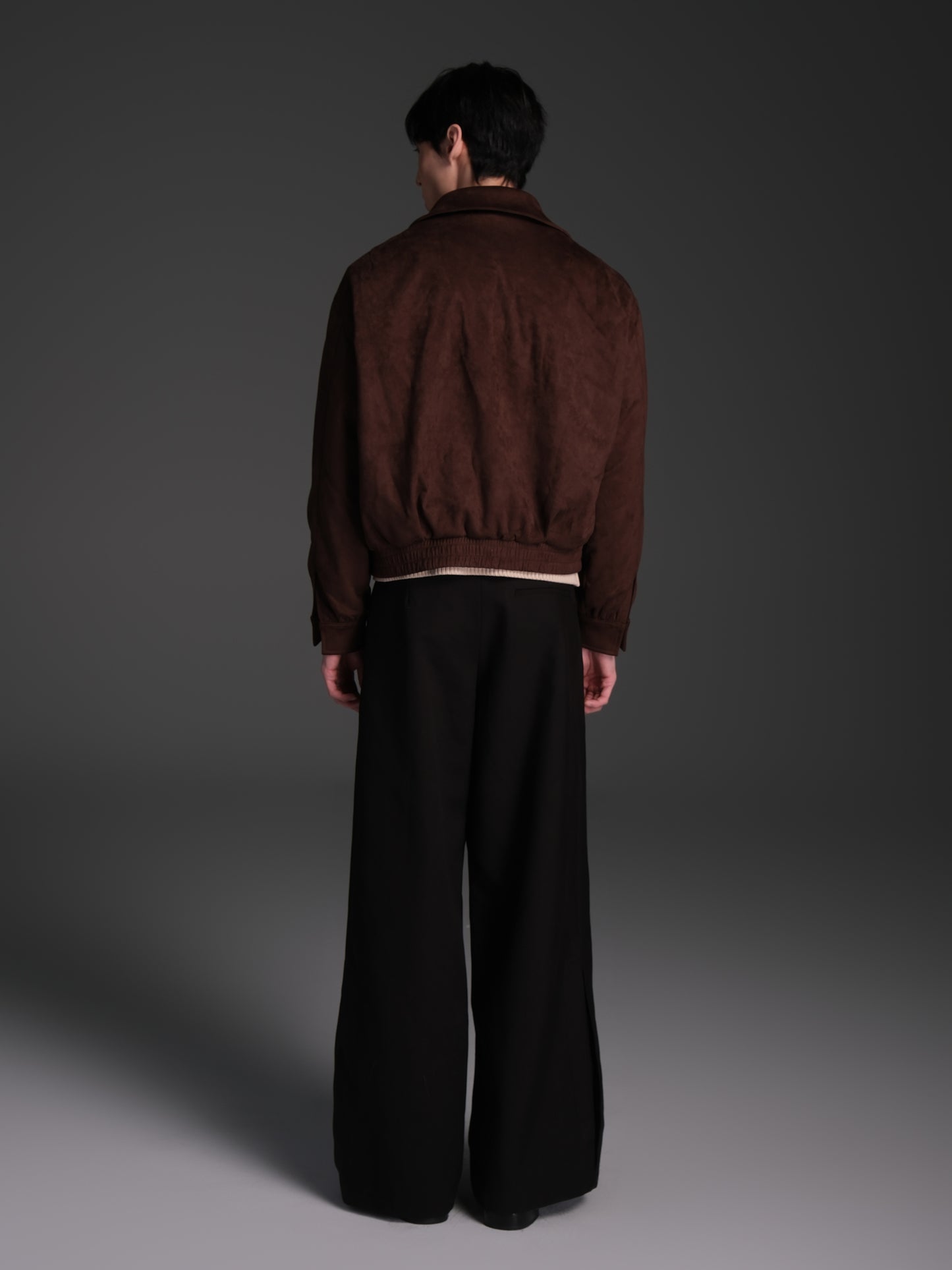 Wide Waist Balloon Jacket