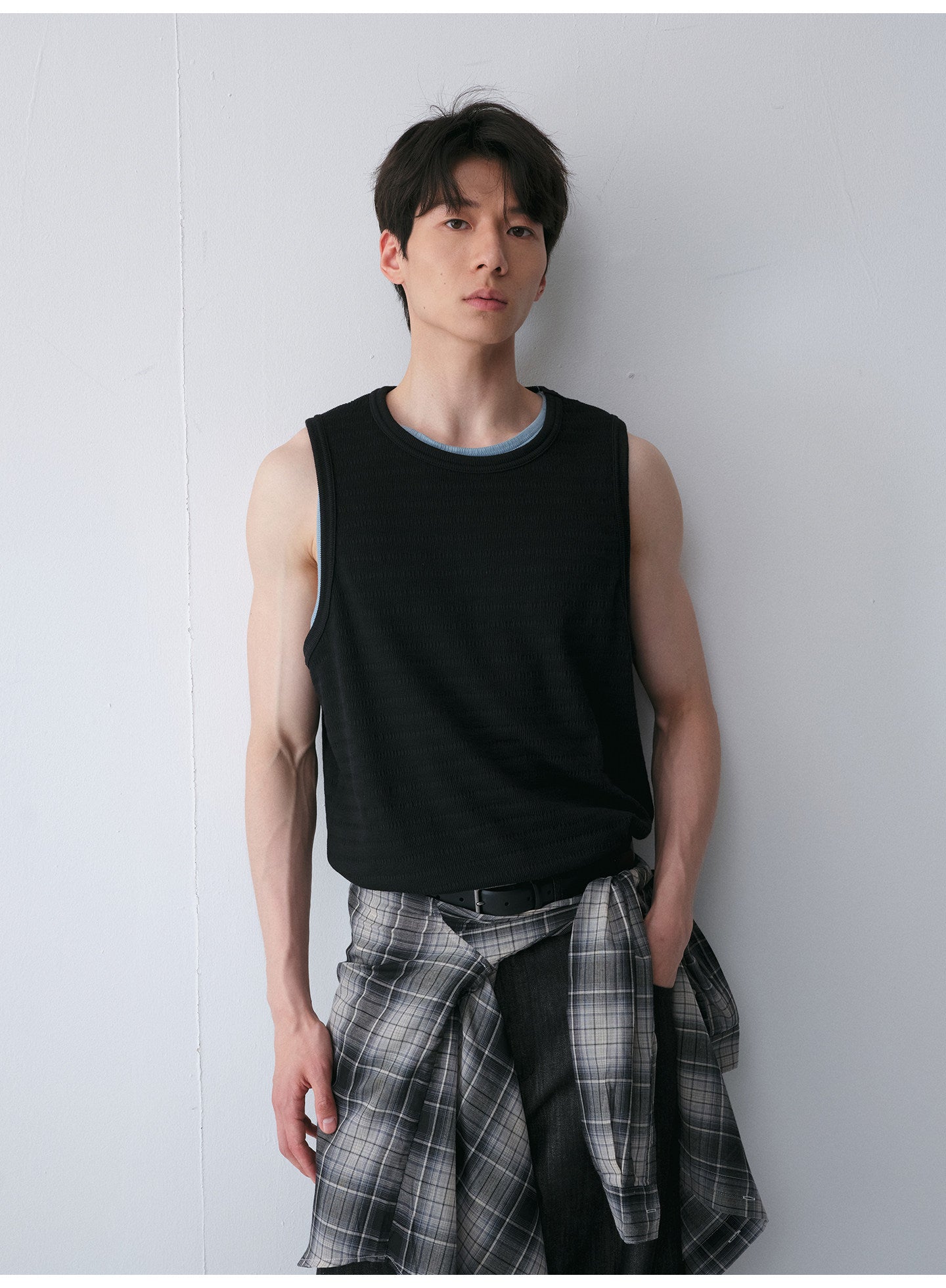 Cotton-Blend Tank Top