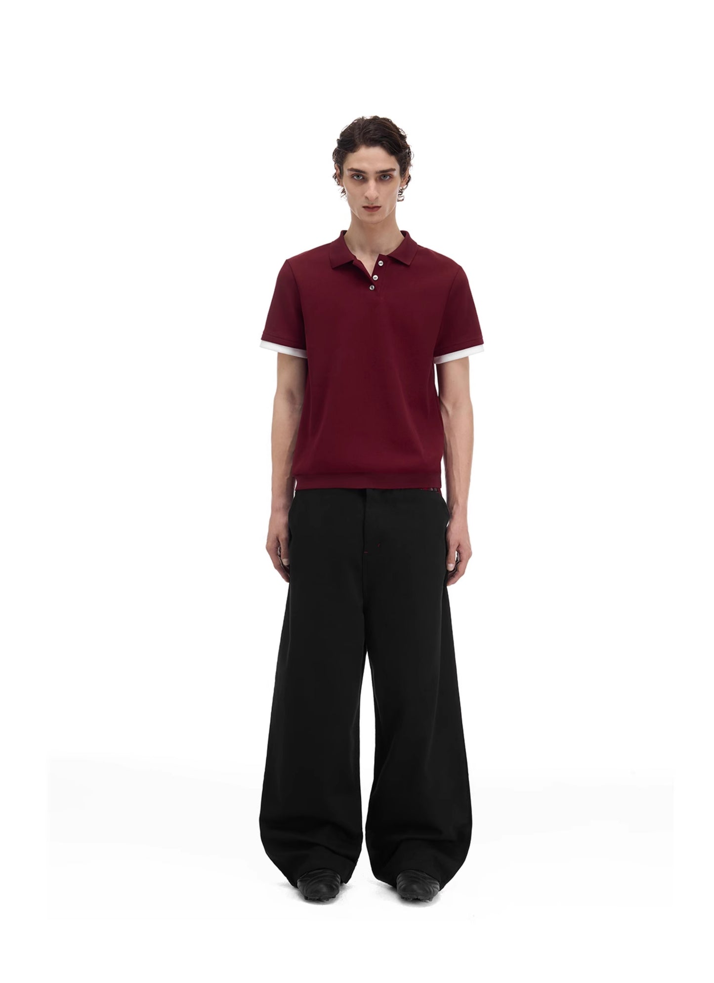 Double Sleeve Classic Polo Shirt