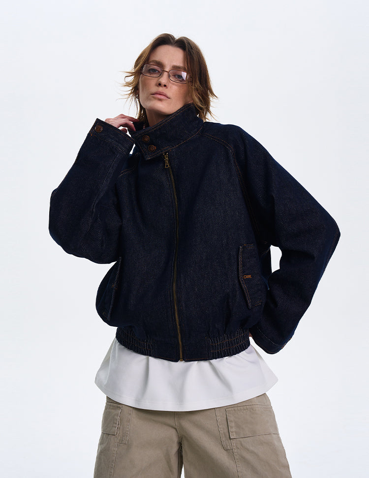 Harrington Denim Jacket