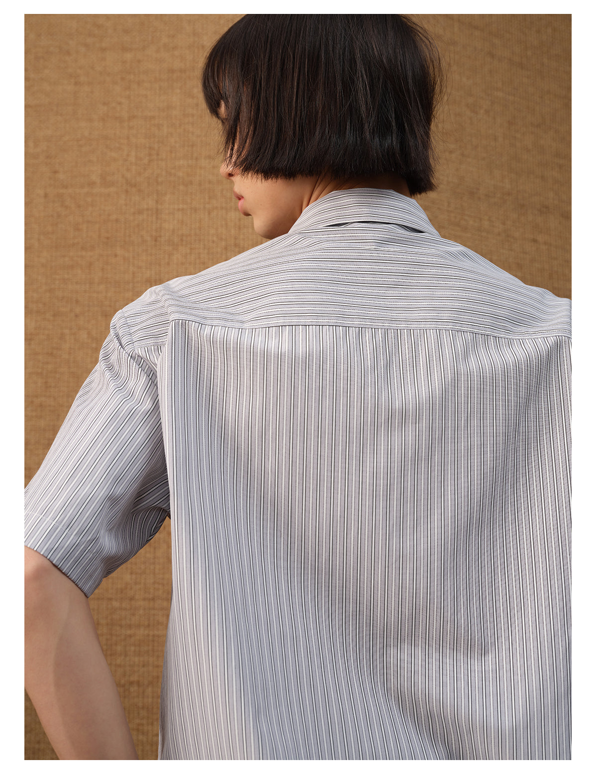 Curved Stripe Shirt