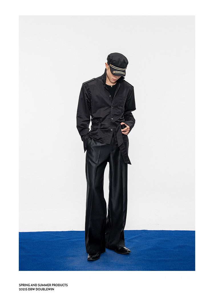 Loose Wide-Leg Casual Pants