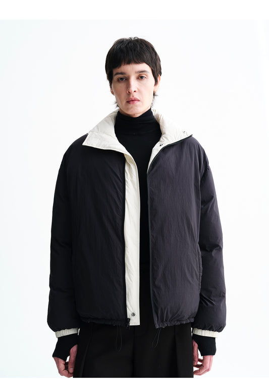 Short Reversible Cotton Jacket