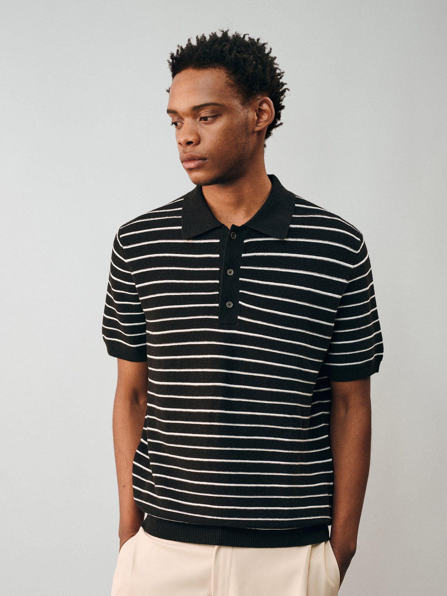 Striped Polo Shirt