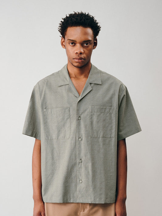 Hemp Cuban Collar Shirt