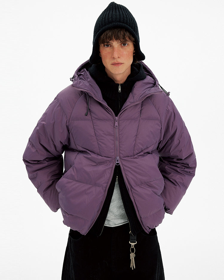 Casual Down Jacket with Hood