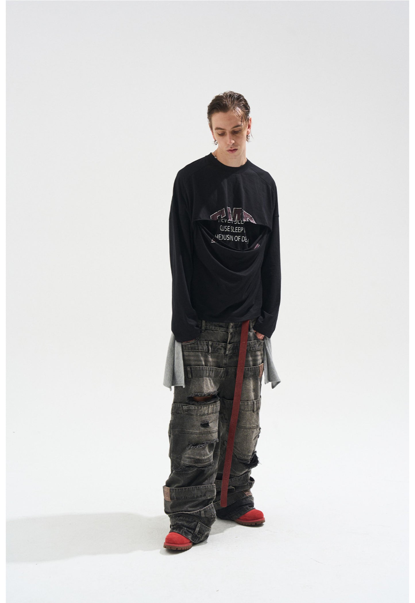 Double-layer T-shirt