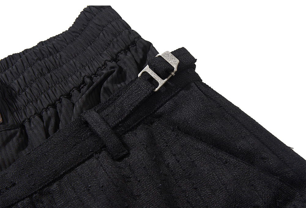 Double Waist Multipocket Casual Pants